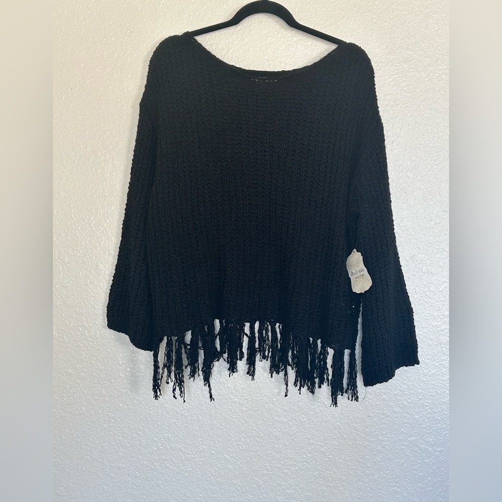 NWT Altar’d State Black Knit Sweater size M